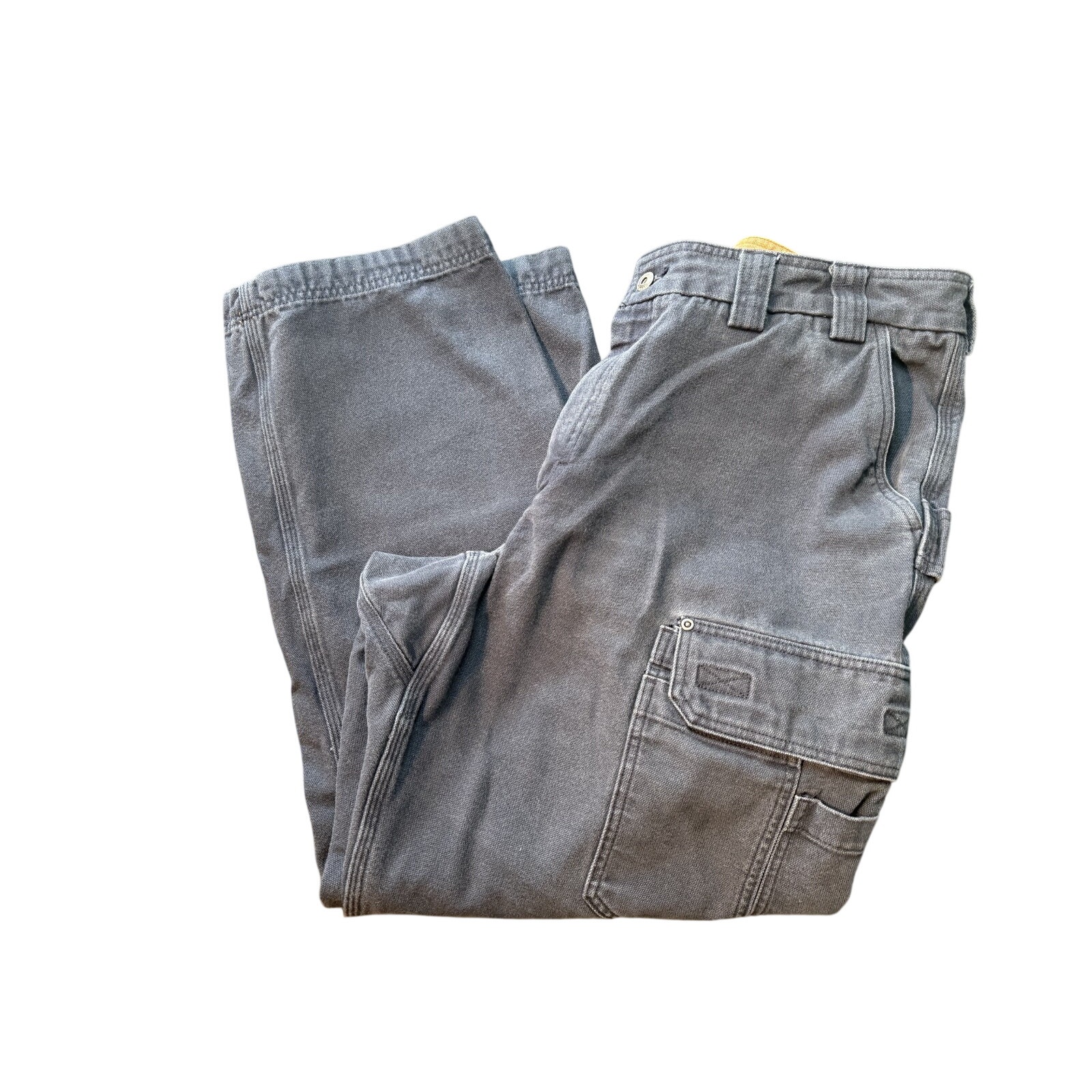 Duluth Trading Co Men's Fire House Relaxed Fit Work Pants 42x32 100% Cotton